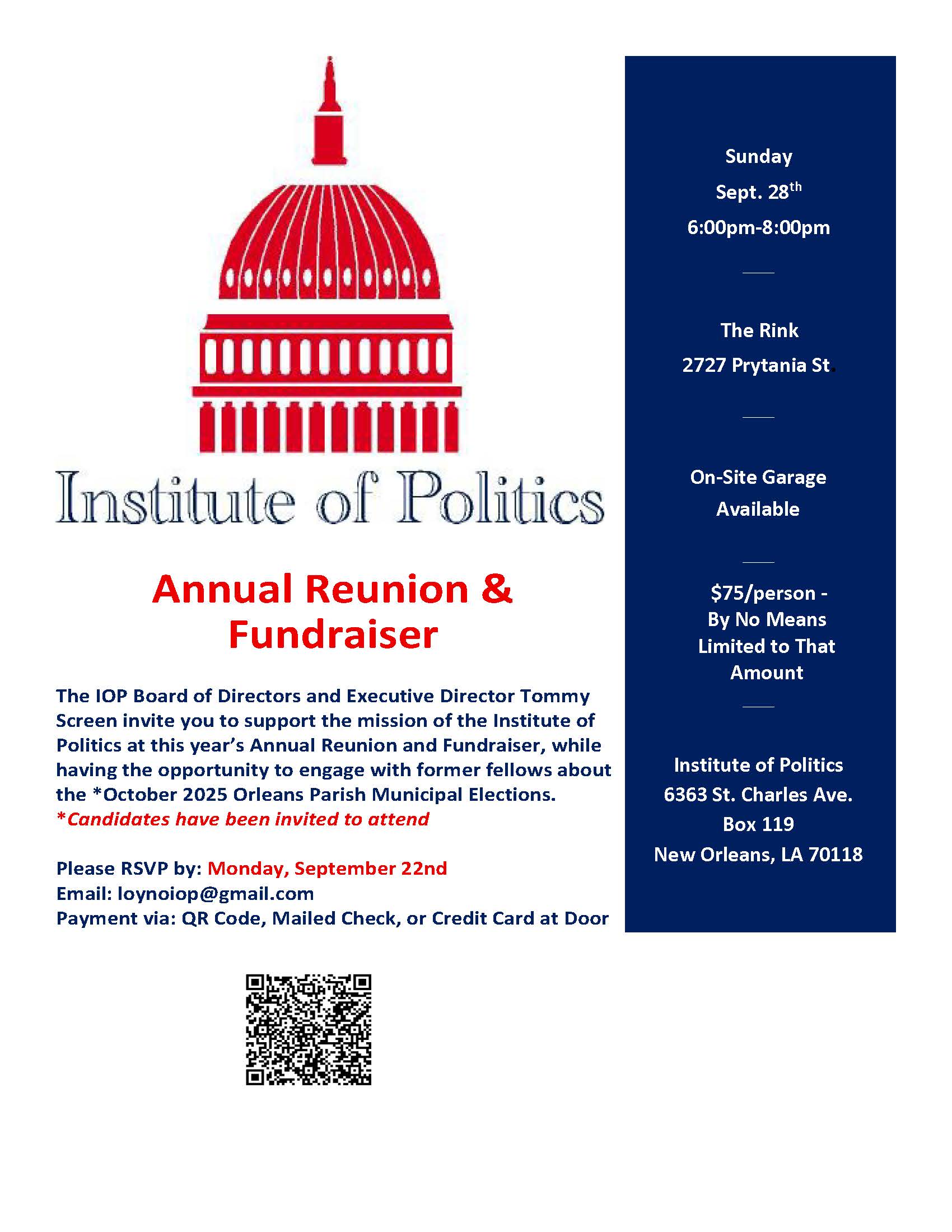 2025 IOP Reunion